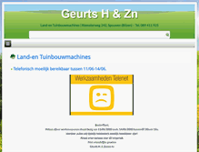 Tablet Screenshot of geurtsh.be